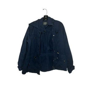 Ashley by 26 International jacket womens size L  Blue full zip denim With Pocket